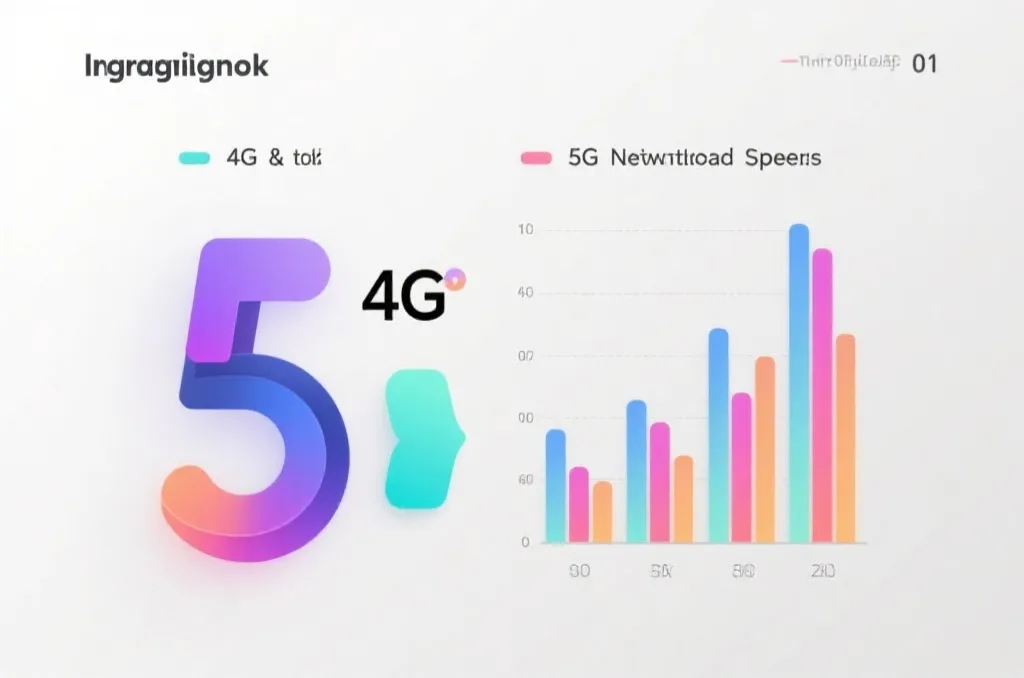 5G与4G网络下体育直播画质对比图表