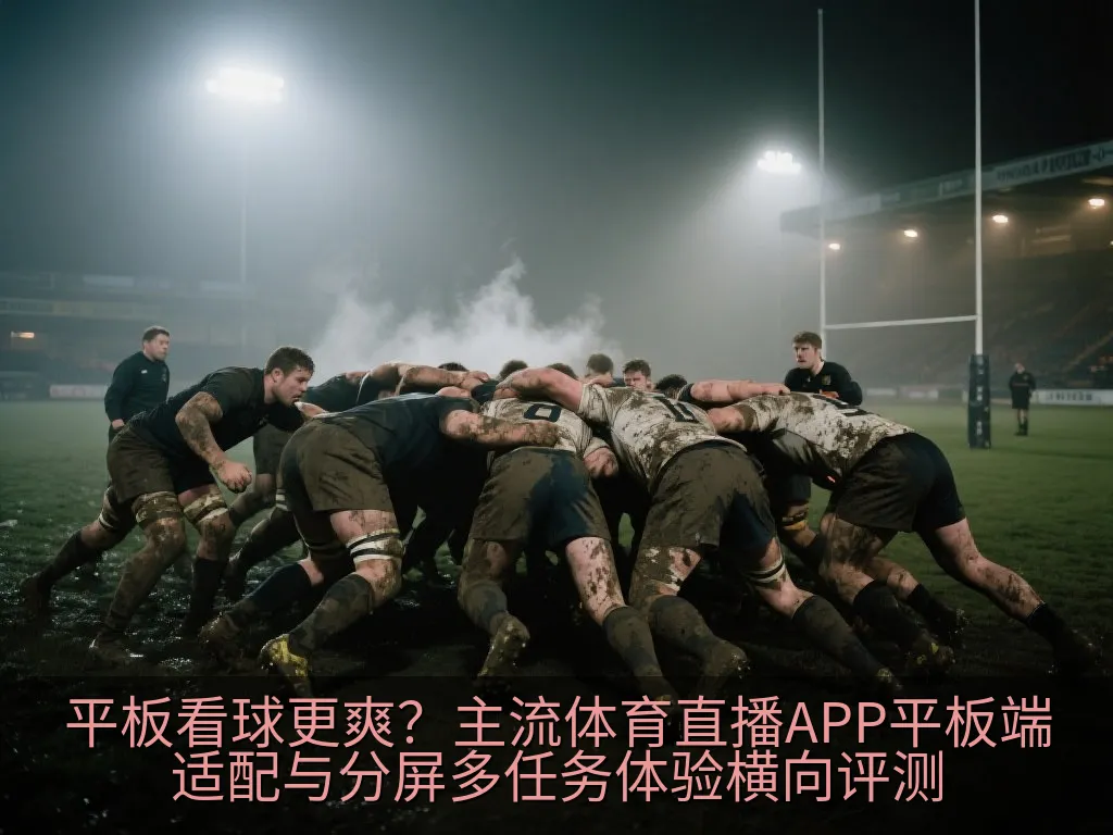 平板电脑上流畅播放高清体育赛事的通用界面示意图